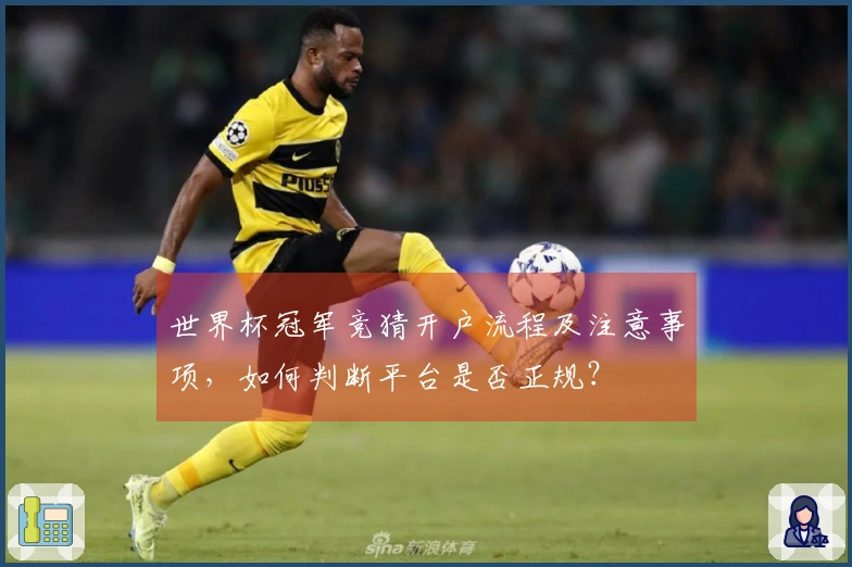 世界杯冠军竞猜开户流程及注意事项，如何判断平台是否正规？